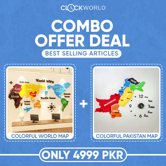 Clock World Combo Deal