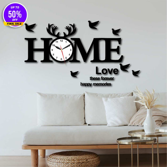 Home wall clock
