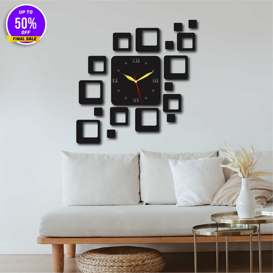 Acrylic wall clock