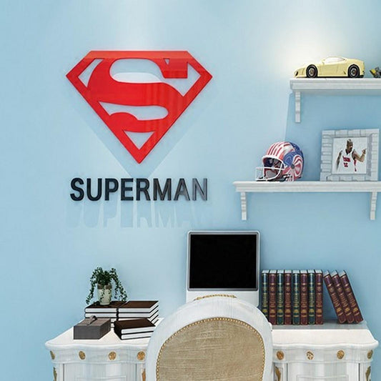 Superman Acrylic Wall Art