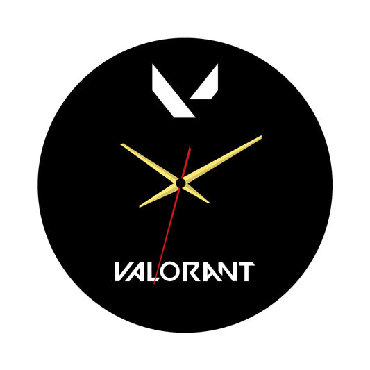 Valorant Acrylic Clock