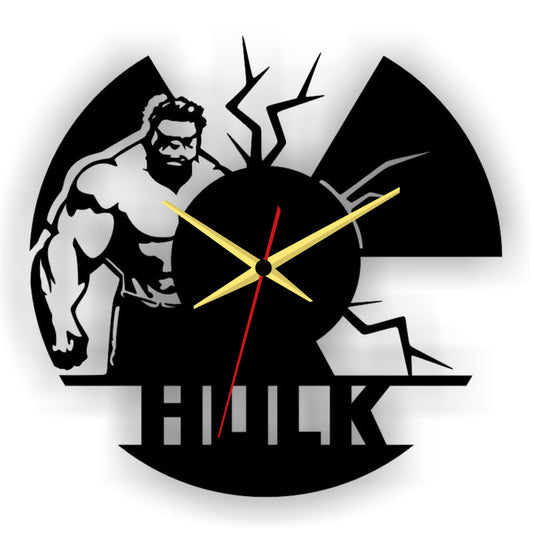 Hulk Acrylic Clock